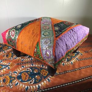 Vintage handmade Morrocan stool/table